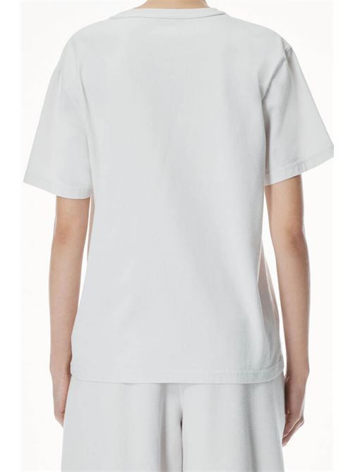 T-shirt with logo ALEXANDER WANG | 4CC2251540132